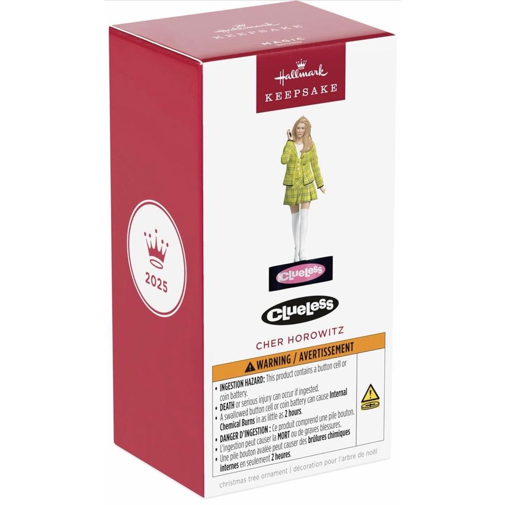 Hallmark Keepsake Christmas Ornament, Clueless Cher Horowitz with Sound